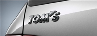 TOM'S Japan Rear Emblem Chrome
