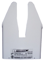 M12 WHITE PERMATRIM FOR JOHNSON/EVINRUDE 4-STROKE MOTORS 40-60HP