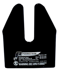 M6 BLACK PERMATRIM FOR MERCURY 2-STROKE MOTORS 8-30HP (US MANUFACTURED MOTORS)