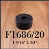 F1686/20 rubber cabinet foot