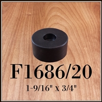 F1686/20 rubber cabinet foot