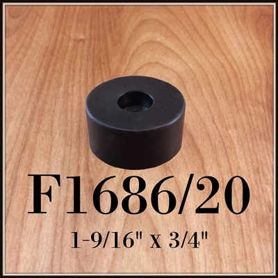 F1686/20 rubber cabinet foot