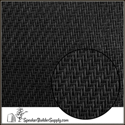 Mesa black jute grill cloth