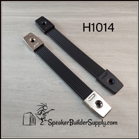 Rubber strap handles with metal insert