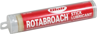 Rotabroach Stick Lubricant increases hole cutter tool life