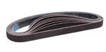 80 Grit Sanding Belt - Aluminum Oxide 1/2" x 18"