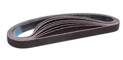 80 Grit Sanding Belt - Aluminum Oxide 1/2" x 18"