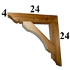 Cedar Wood Bracket, Style - G07