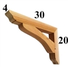 Cedar Wood Bracket, Style - G22