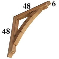 Cedar Wood Bracket, Style - G45