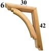 Cedar Wood Bracket, Style - G54