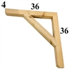 Cedar Wood Bracket, Style - G56