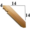 Cedar Wood Brace, Style - BR02