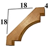 Cedar Wood Brace, Style - BR03