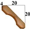 Cedar Wood Brace, Style - BR05