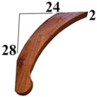 Cedar Wood Brace, Style - BR13