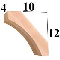 Cedar Wood Brace, Style - BR21