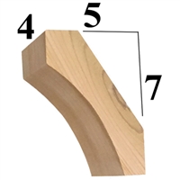 Cedar Wood Brace, Style - BR23