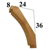 Cedar Wood Brace, Style - BR24