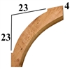 Cedar Wood Brace, Style - BR27