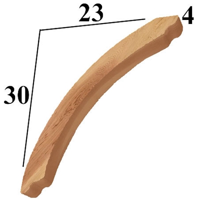 Cedar Wood Brace, Style - BR28