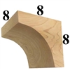 Cedar Wood Corbel, Style - CC02