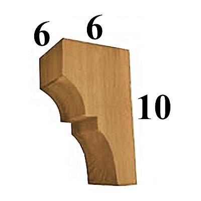 Cedar Wood Corbel, Style - CC03