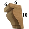 Cedar Wood Corbel, Style - CC05