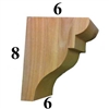 Cedar Wood Corbel, Style - CC06