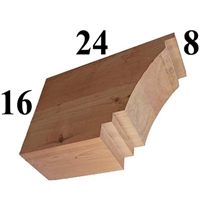 Cedar Wood Corbel, Style - CC20