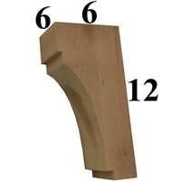 Cedar Wood Corbel, Style - CC41