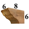 Cedar Wood Corbel, Style - CC51