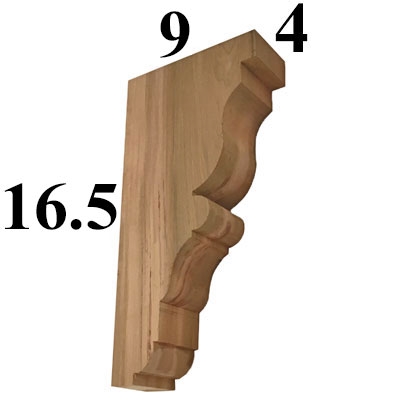 Cedar Wood Corbel, Style - CC53