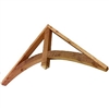 Decorative Cedar Gable 6' Simple Arch, Style - GAB2