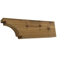 Cedar Rafter Tail, Style - RT06