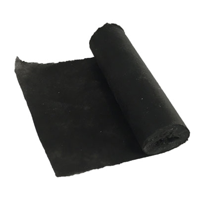 36'L x 9"W Roll of Black Landscape Window Box Filter Fabric