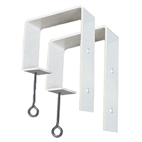 2"x4" - Deck Rail Window Box Hooks