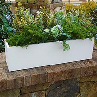 24"L x 12"H x 12"W PVC Window Box Liner