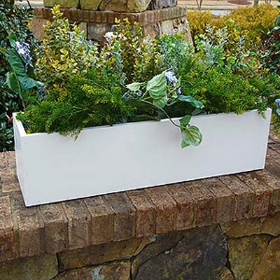 42"L x 10"H x 10"W Heavy Duty Window Box Liner For Flowers