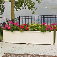 60" Cape Cod Self Watering PVC Planter