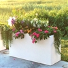 36" Modern Long Rectangle Shaped PVC Planter