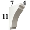 Decorative PVC Corbel, Style - C24