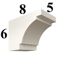 Decorative PVC Corbel, Style - C26