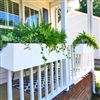 36" Planters on Balcony Rails | Modern Rail Planter