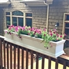 66" Charleston Railing Planter For Porch And Deck Rails