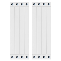 4 board and batten compostie shutter pair white