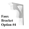 Faux Window Box Bracket, Style 4