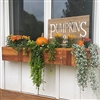 84" Farmhouse Self Watering Cedar Window Box (PVC Composite)