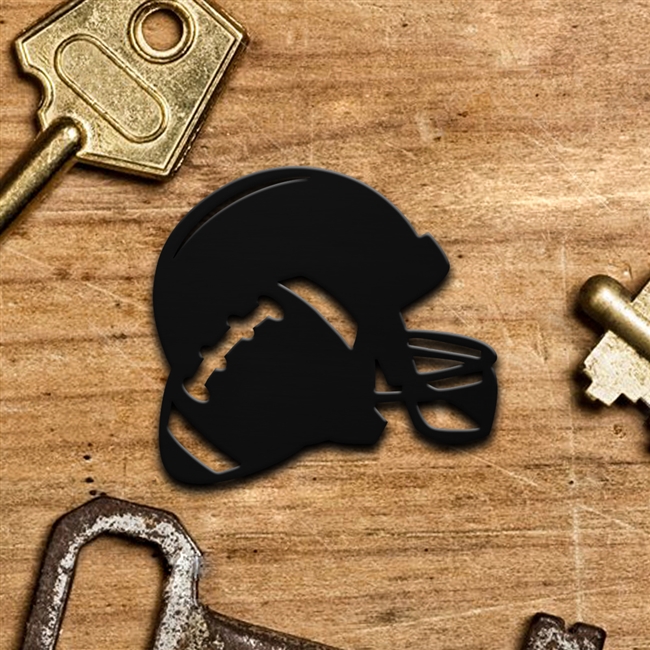 Football Helmet Keychain