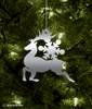 Metal Reindeer Tree Ornament